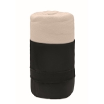 RPET deken bedrukken met logo 180 g/m2 Baqueira kleur beige