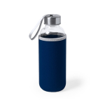 Glazen waterfles bedrukken met deksel 420ml Crystal Colorful  negende weergave