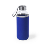 Glazen waterfles bedrukken met deksel 420ml Crystal Colorful  negende weergave