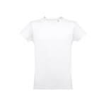 T-shirts laten bedrukken van gekaard katoen 150 g/m2 THC Luanda kleur wit eerste weergave