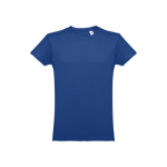 T-shirts laten bedrukken van gekaard katoen 150 g/m2 THC Luanda kleur koningsblauw