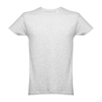 T-shirts laten bedrukken van gekaard katoen 150 g/m2 THC Luanda kleur lichtgrijs
