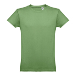 T-shirts laten bedrukken van gekaard katoen 150 g/m2 THC Luanda kleur smaragdgroen  eerste weergave