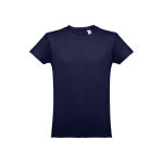 T-shirts laten bedrukken van gekaard katoen 150 g/m2 THC Luanda kleur ultramarijn blauw eerste weergave