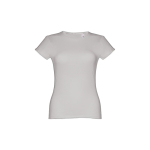 Goedkope katoenen dames t-shirts 150 g/m2 THC Sofia kleur gemarmerd grijs eerste weergave