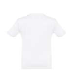 Gepersonaliseerde kinder t-shirt van katoen 150 g/m2 THC Quito kleur wit
