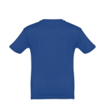 Gepersonaliseerde kinder t-shirt van katoen 150 g/m2 THC Quito kleur koningsblauw