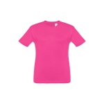 Gepersonaliseerde kinder t-shirt van katoen 150 g/m2 THC Quito kleur fuchsia eerste weergave