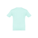 Gepersonaliseerde kinder t-shirt van katoen 150 g/m2 THC Quito kleur mintgroen tweede weergave