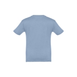 Gepersonaliseerde kinder t-shirt van katoen 150 g/m2 THC Quito kleur lichtblauw tweede weergave
