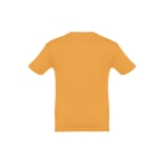 Gepersonaliseerde kinder t-shirt van katoen 150 g/m2 THC Quito kleur donkergeel tweede weergave