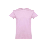 Gekaarde katoenen unisex T-shirts 190gsm THC Ankara kleur lila eerste weergave