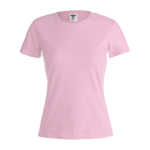 Katoenen dames T-shirts met logo van 150 g/m2 Keya  negende weergave