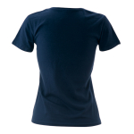 Katoenen dames T-shirts met logo van 150 g/m2 Keya
