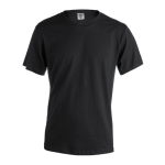 Korte mouwen t-shirt van katoen voor bedrijven 180 g/m2 Keya kleur zwart