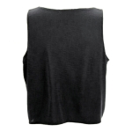 Dames tanktop gemaakt van 130 g/m2 polyester kleur zwart