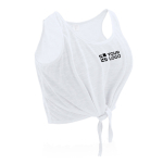 Dames tanktop gemaakt van 130 g/m2 polyester met jouw bedrukking