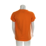 Kinder sportshirts van ademend polyester 135 g/m2 MKT kleur oranje vierde weergave
