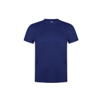 Kinder sportshirts van ademend polyester 135 g/m2 MKT kleur marineblauw  negende weergave