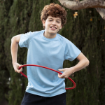 Kinder sportshirts van ademend polyester 135 g/m2 MKT
