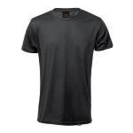 Sportshirt met logo van ademend RPET-materiaal 135 g/m2 MKT Markus kleur zwart  negende weergave