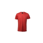 Sportshirt met logo van ademend RPET-materiaal 135 g/m2 MKT Markus kleur rood  negende weergave
