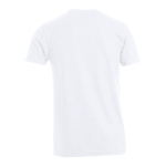 Sportshirt met logo van ademend RPET-materiaal 135 g/m2 MKT Markus kleur wit