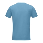 T-shirts personaliseren van 200 g/m² biologisch katoen Elevate NXT kleur blauw