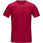 T-shirts personaliseren van 200 g/m² biologisch katoen Elevate NXT kleur rood tweede weergave voorkant