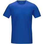 T-shirts personaliseren van 200 g/m² biologisch katoen Elevate NXT kleur koningsblauw tweede weergave voorkant