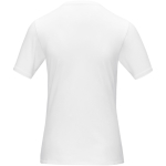 Dames T-shirt van biologisch katoen met korte mouwen 200 g/m2 Elevate NXT kleur wit tweede weergave achterkant