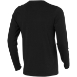 T-shirt bedrukken van zacht biologisch katoen 200 g/m2 Elevate NXT kleur zwart weergave achterkant