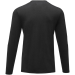 T-shirt bedrukken van zacht biologisch katoen 200 g/m2 Elevate NXT kleur zwart tweede weergave achterkant