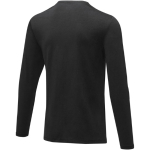 T-shirt bedrukken van zacht biologisch katoen 200 g/m2 Elevate NXT kleur zwart derde weergave achterkant