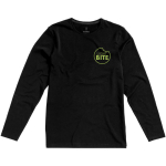 T-shirt bedrukken van zacht biologisch katoen 200 g/m2 Elevate NXT kleur zwart weergave zeefdruk