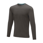 T-shirt bedrukken van zacht biologisch katoen 200 g/m² Elevate NXT kleur donkergrijs