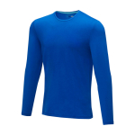 T-shirt bedrukken van zacht biologisch katoen 200 g/m² Elevate NXT kleur koningsblauw