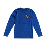 T-shirt bedrukken van zacht biologisch katoen 200 g/m² Elevate NXT kleur koningsblauw weergave zeefdruk