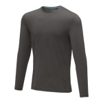 T-shirt bedrukken van zacht biologisch katoen 200 g/m2 Elevate NXT kleur taupe grijs
