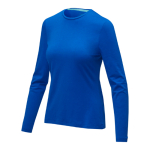 Biologisch katoenen reclame T-shirt met logo Elevate NXT 200 g/m2 kleur koningsblauw