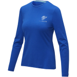 Biologisch katoenen reclame T-shirt met logo Elevate NXT 200 g/m2 kleur koningsblauw weergave zeefdruk