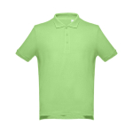 Poloshirts in diverse kleuren en 195 g/m2 katoen THC Adam kleur lichtgroen eerste weergave