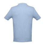 Poloshirts in diverse kleuren en 195 g/m2 katoen THC Adam kleur lichtblauw tweede weergave