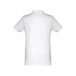 Kinder reclame poloshirts van katoen 195 g/m2 THC Adam Kids kleur wit derde weergave