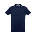Slim-fit poloshirts met logo van 210 g/m2 THC Rome-katoen eerste weergave