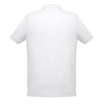 Polo's met full colour logo in katoen en polyester 200 g/m2 THC Berlin kleur wit