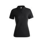 Dames polo personaliseren gemaakt van 180 g/m2 katoen Keya kleur zwart  negende weergave