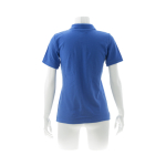 Dames polo personaliseren gemaakt van 180 g/m2 katoen Keya kleur blauw vierde weergave