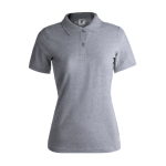 Dames polo personaliseren gemaakt van 180 g/m2 katoen Keya kleur grijs  negende weergave