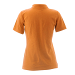 Dames polo personaliseren gemaakt van 180 g/m2 katoen Keya kleur oranje